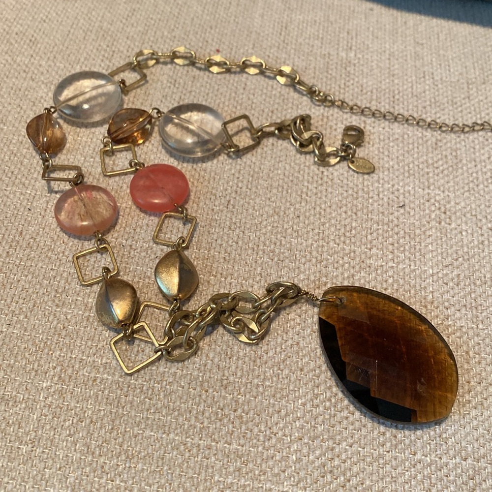 Lia Sophia Gold Necklace - Picture 6 of 7